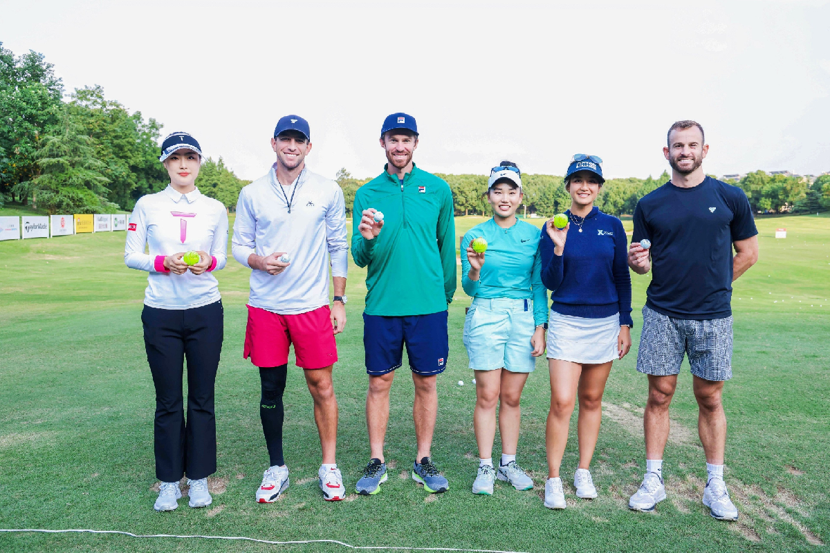 网球X高尔夫跨界挑战 隋响与韦斯罗联手赢别克LPGA锦标赛“切杆挑战赛”