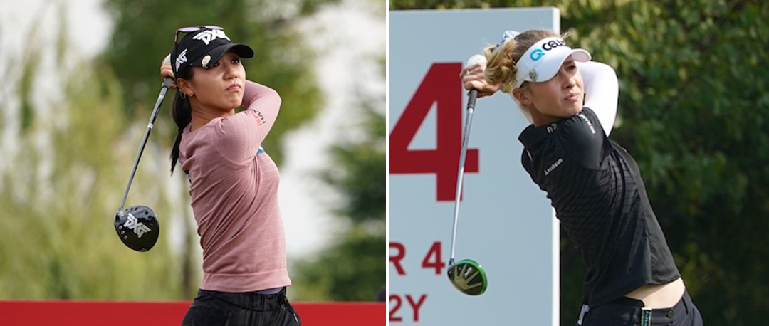 奥运冠军高宝璟(左)、内莉-科达(右)在别克LPGA锦标赛.jpg