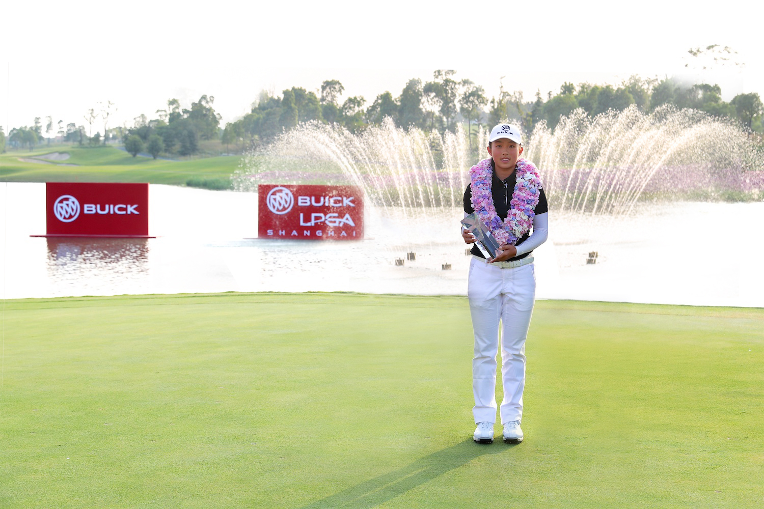 2019别克LPGA锦标赛 殷若宁获得最佳业余.JPG